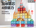 布鲁奇彩窗磁力片儿童玩具男孩3-6岁磁力积木磁性益智玩具1-3岁生日礼物 实拍图