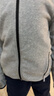 迪卡侬儿童抓绒衣外套男童加绒卫衣秋女童摇粒绒童装QUJR 经典灰-男童 155 实拍图
