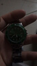 新款手表男士石英潮流商务钢带腕表 绿色水鬼 实拍图