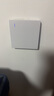 长贝（Cavbbv）无线遥控开关面板免布线220V电灯智能开关家用卧室电源双控随意贴 白色双开【1主开关+1随意贴】 实拍图