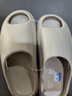 稻草人运动拖鞋四季男女户外穿厚底大码情侣踩屎感防滑椰子凉拖 卡40-41 实拍图