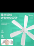 美的（Midea） 小吊扇小型电风扇蚊帐扇家用学生宿舍风扇床上风扇轻音电风扇吊式小电扇 风扇踏青放价 FC45-EB 机械旗舰款 实拍图