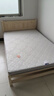 零树实木床双人床简易床1.35m*2m床+10cm椰棕床垫包安装 JYA-03(套装) 实拍图
