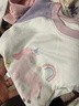 戴维贝拉（DAVE＆BELLA）儿童秋装上衣全棉女宝宝长袖t恤新款小童套头衫休闲男童衣服 小马印花【现货】 100 cm（建议身高90-100cm） cm（建议身高90-100cm） 实拍图