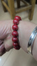 石玥珠宝高含量12mm帝王朱砂手串本命年蛇年护身符转运珠手链男女士款礼物 实拍图