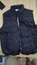 古谦 加绒棉马甲男士外套冬季休闲立领背心男中青年防寒保暖马夹男装 黑色 加绒马甲 M （90-95斤） 实拍图