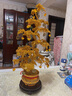 赟娅金色摇钱树发财树招财摆件电视酒柜轻奢高档装饰乔迁新居开业礼物 金色发财树【加密多叶款】53cm 实拍图
