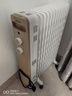 美的（Midea）【金缕衣】取暖器家用/电暖器/电暖气/加湿烘衣/13片全屋大面积取暖器/电热油汀取暖器NY2213-18GW 实拍图