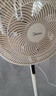 美的（Midea）电风扇落地扇家用大风量 远距强风电扇 立式轻音节能可定时降温 【7叶触屏+遥控】三段高度35MKL 实拍图