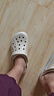 卡骆驰（CROCS）洞洞鞋贝雅男鞋女鞋轻便耐磨一脚蹬拖鞋休闲鞋|10126 矿石粉-6TY 36 /37(220mm) 实拍图