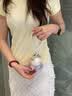 匠心手工坊垂耳兔子毛绒包包挂件高档生日礼物送女生闺蜜伴手礼女友礼物 实拍图