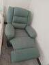 秉绪头等太空沙发单人沙发舱电动功能躺按摩懒人沙发可睡觉电竞沙发椅 抹茶科技布 手动坐躺 实拍图