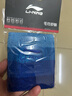 李宁（LI-NING）护腕男女专业运动扭伤防护篮球健身羽毛球擦汗高弹拉伸护手腕套 373蓝色 均码【二只装】 实拍图