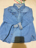 戴维贝拉（DAVE＆BELLA）2025新款春秋儿童男童牛仔外套女童衬衫衬衣长袖秋装中大童上衣 牛仔蓝 130 cm（建议身高120-130cm） 实拍图