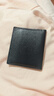 欧凡卡蒂超薄小卡包男士真皮卡套银行卡卡夹收纳包女卡套卡片包名片夹商务 黑色 实拍图