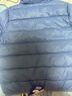 迷你巴拉儿童羽绒服男女童厚款保暖连帽棉服防风保暖羽绒外套【防水透湿】 冰蓝80935 【白鸭绒-1000+洁净度】 110 【充绒量40.9g】 实拍图