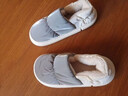 利达妮（TZLDN）防水全包棉拖鞋男士秋冬居家居防滑保暖包跟羽绒棉鞋女毛拖鞋冬季 深蓝【羽绒布耐脏，易清洗】 40-41 【适合39-40】 实拍图