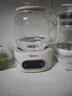 美的（Midea）花漾0胶水全玻璃全自动养生壶 办公室多功能煮茶壶 烧水壶恒温电热水壶煮茶器花茶壶1L YS10B101 实拍图