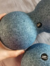 捷英飞 筋膜球 健身瑜伽运动肌肉按摩放松球 穴位球 蓝色花生球 实拍图