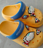 猪爸爸儿童洞洞鞋男童夏季家居室内防滑奥特曼中大童沙滩外穿凉拖鞋黄17 实拍图