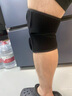 法藤（Phiten）医疗护膝髌骨固定弹力支撑半月板损伤跑步马拉松男女通用黑 黑色 护膝 M号 18cm 建议膝上腿围38~47cm 1只装 实拍图
