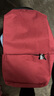 炫彩小背包防水超轻双肩包情侣运动包男士学生旅行包夏季学生书包 红色 中包 实拍图