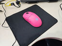 灵蛇（LINGSHE）鼠标垫 260*210*3mm 量贩式企业办公电脑桌垫小号 精密包边防滑可水洗 3个装  P01黑色 实拍图