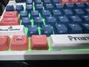 双飞燕（A4TECH）AT87 88键 机械键盘 有线键盘游戏电竞机械键盘电竞游戏专用光轴键盘 野蛮部落 光轴 机械狗 有线 实拍图