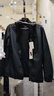 棉致冲锋衣户外秋冬季三合一夹克登山服男女防风防水外套男 黑色-男女同款（春秋款） 4XL （160-180斤） 实拍图
