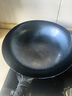 阎铁匠章丘炒锅铁锅已开锅轻便炒菜锅锻打无涂层老式圆底正品官方旗舰店 轻便锤印锅把一体34厘米 34cm 圆底炒锅 实拍图