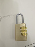 奥本密码锁铜挂锁 箱包锁 学生宿舍柜子门锁 工具箱锁201 实拍图
