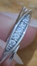 Lnieer999足银莫比乌斯环情侣对戒女男开口银戒指情人节礼物送女友老婆 莫比乌斯对戒+证书+品牌礼盒 实拍图