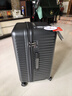 爱可乐（Echolac）超大容量拉杆箱时尚方形旅行箱TSA密码锁箱行李箱PC183K黑色26吋 实拍图