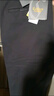 卡宾男装 加绒时装休闲裤2024秋新款修身小脚裤LOGO印花长裤I 煤黑色01 3XL /190/56 实拍图
