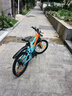 凤凰山地自行车男女变速山地车碟刹青少年儿童自行车学生单车 星际 橙蓝【单速+辐条轮】 20寸【适合125-160cm】 实拍图