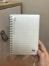 晨光（M&G）文具线圈口袋本a6小笔记本本子高颜值随身便携记事本英语单词本学习用品本味横线1本MPYCKT21 实拍图