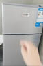 志高小冰箱89L迷你小型家用 下冷藏上冷冻两用宿舍寝室出租房双门办公室电冰箱 节能省电  一级能效-89L银双门【省电轻音】 实拍图