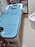 日本川奈Kawana泡澡桶全自动加热大人折叠沐浴缸家用加厚洗澡浴盆 熏蒸款+1.3米蓝+保温盖+靠垫 实拍图