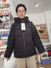 波司登（BOSIDENG）25年新款羽绒服90绒女短款连帽保暖防风修身加厚外套B250245112XS 黑色|8056-经典极简风 L 170/92A 体重约140-150斤 实拍图