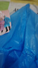 长款雨衣防暴雨全身男女雨服成人便携雨披防雨轻便 蓝色款1件 实拍图