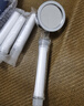 Wuzory【德国】过滤增压花洒喷头净水过滤器增压家用淋浴头手持花洒喷头 过滤净水花洒（含加厚滤芯*3） 多重过滤丨享受净水沐浴 实拍图
