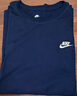 耐克(NIKE)春夏男短袖T恤 纯棉 运动休闲 经典简约 AR4999-410 蓝XXL 实拍图