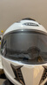 野马（YEMA）3C认证828S摩托车头盔男全盔冬季双镜片机车安全帽 四季通用 均码 白色+防雾贴片 实拍图