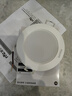 飞利浦（PHILIPS）恒灵3.5W超薄客厅嵌入式筒灯开孔70-80mm白光6500K含附件共8只装 实拍图