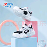 特步（XTEP）童鞋女童喵喵鞋2.0轻软回弹卡哇伊休闲鞋 黑/帆白 33 实拍图