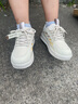 森馬男鞋2025秋季新款休闲百搭小白鞋子男士软底轻便厚底增高板鞋男款 米色 36 实拍图