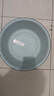 家用脸盆塑料盆子洗衣盆洗脸盆大号加厚学生宿舍洗衣服盆洗脚盆 蓝色大号【特厚耐摔】 无规格 实拍图