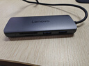 联想（Lenovo）Type-C扩展坞USB-C读卡器拓展坞HDMI千兆网口转接头HUB分线器适用苹果15MacBook小新笔记本ipad 实拍图