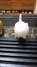 苏氏陶瓷（SUSHI CERAMICS）羊脂玉瓷茶具配件茶宠致白小猫咪 实拍图