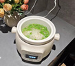 美的（Midea）电炖锅煲汤锅炖汤锅 1.5h快炖 陶瓷炖汤盅母婴辅食锅熬粥 1.5L 电炖盅白瓷柔炖大功率MD-DGE1556 实拍图